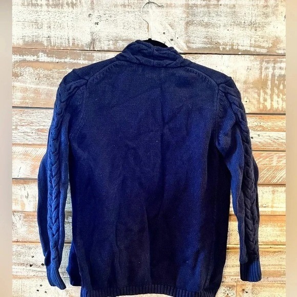 banana republic womens long sleeved blue cardigan sweater XL‎ - Picture 2 of 3